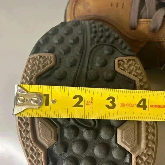 “Skechers” Men’s Air Cooled Relaxed Fit Lace Up Brown Leather Loafers Size 12 👞 - Picture 12 of 12